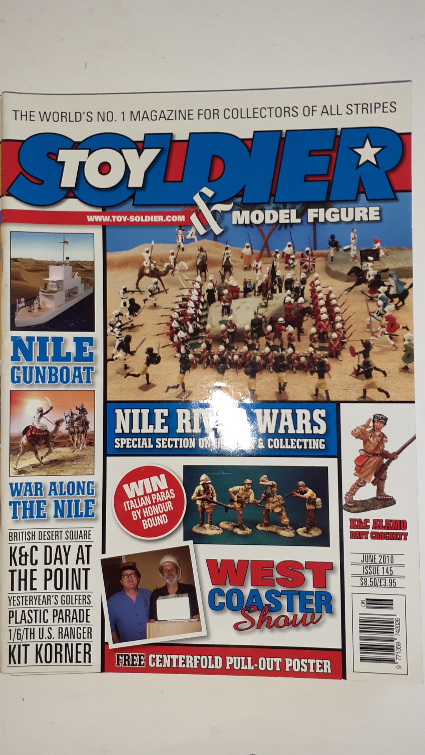 King and country Toy Soldier Magazine 3 Mags 2010 Apr May Jun 143 144 145 S7