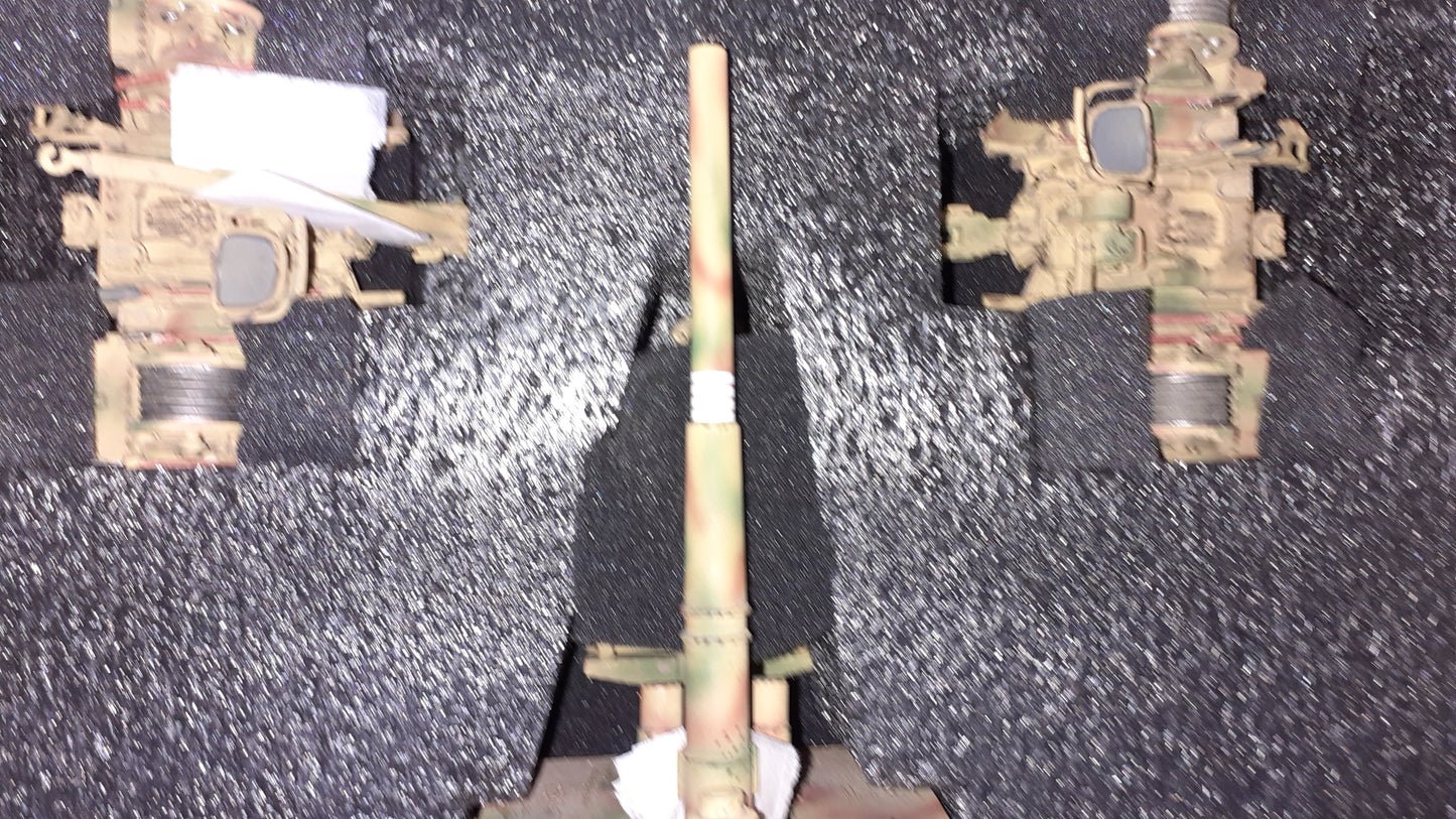 Britains 25059 German 88mm Flak Anti Tank Gun 3 Crew WW2 Sz108 300 Made 2020