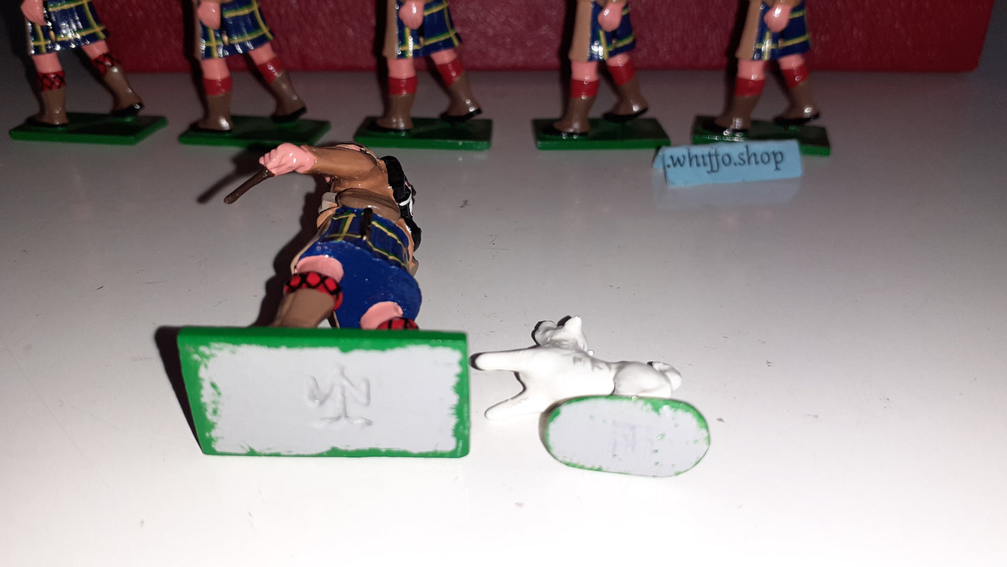 trophy miniatures 1991 Sas2 Gordon Highlanders Boer Sudan Egypt Nwf 1:32 box S2