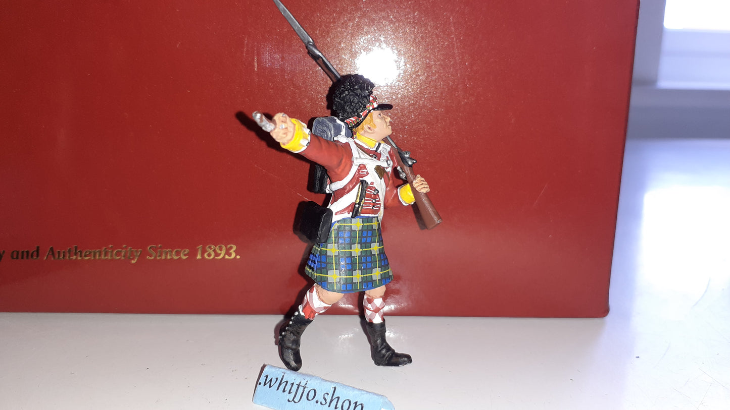 Britains 36061 Napoleonic Scots Grey Gordon Highlander waterloo 2009 1:32 S754