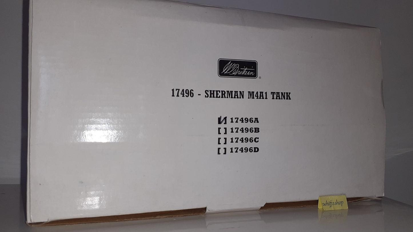 Britains 17496 17496a ww2 Sherman M4a1 tank boxed 1:32 2003 S1 fury