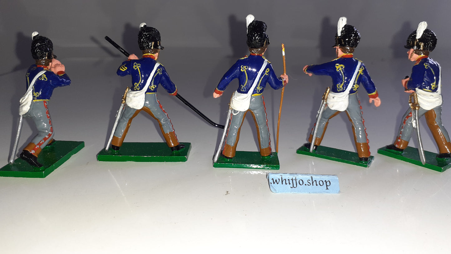 trophy miniatures 1991 Napoleonic Rha Rotal Horse Artillery Eq7 Eq59 1:32 s896