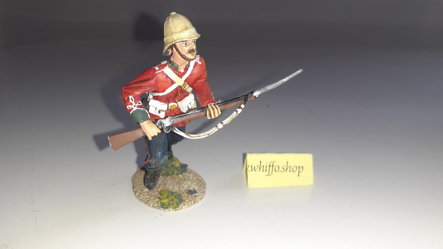Britains 20087 Zulu wars 24th Foot Charging 1:32 2011 boxed B12