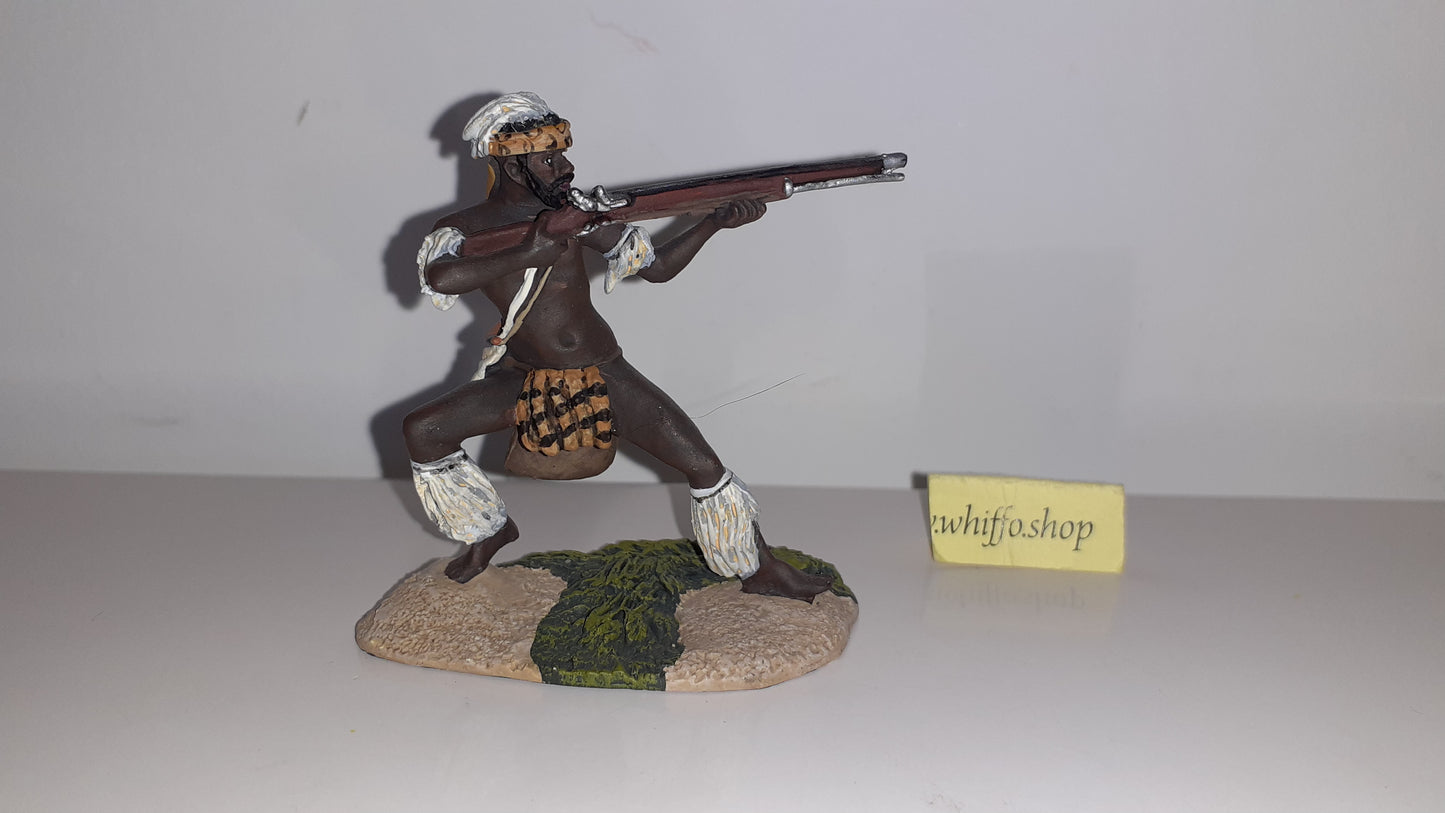 Britains 20090 Zulu wars Zulu Firing Flintlock 1:32 2013 boxed B10