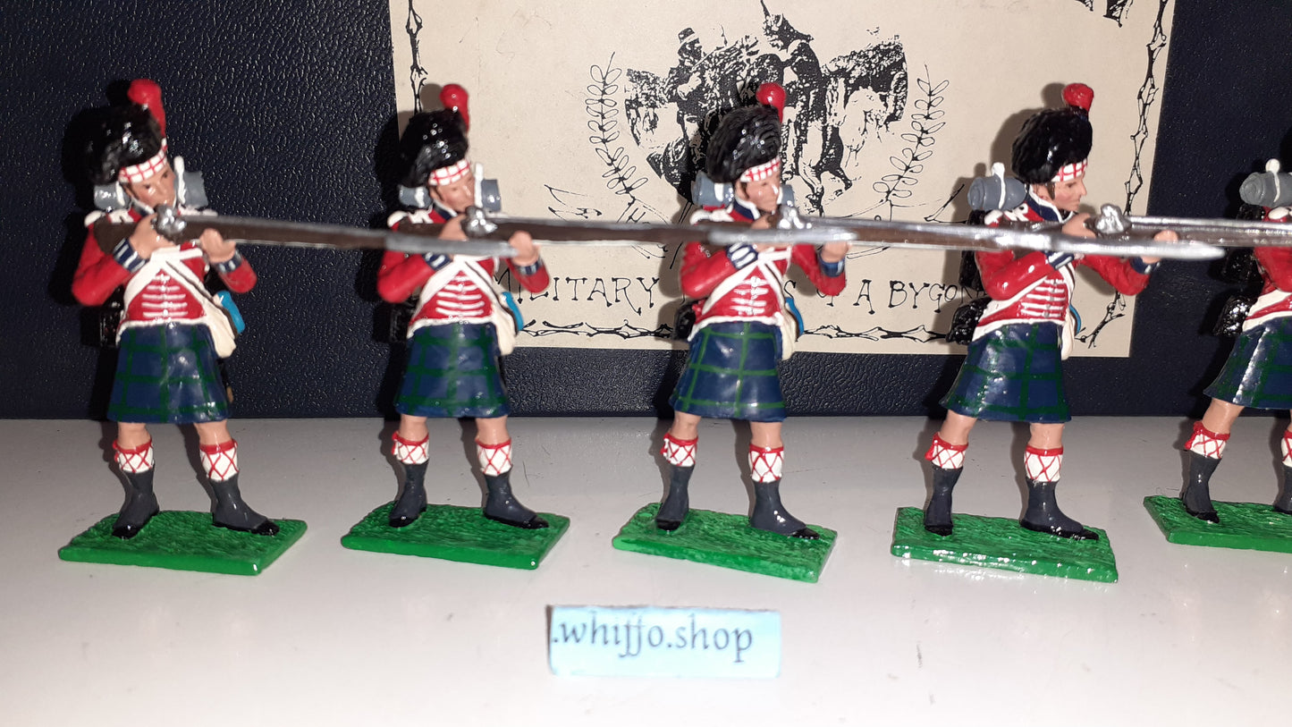 Little Legion Napoleonic Waterloo 42nd Black Watch Highlanders Wb9 Box 1:32 S645