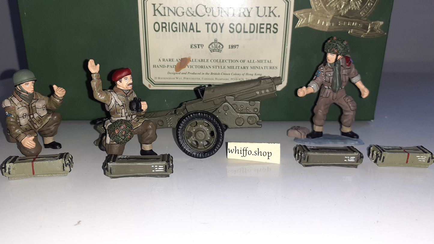 King and country Ww2 An004 Only 500 Paras Paratroopers Arnhem boxed 1:30 S857