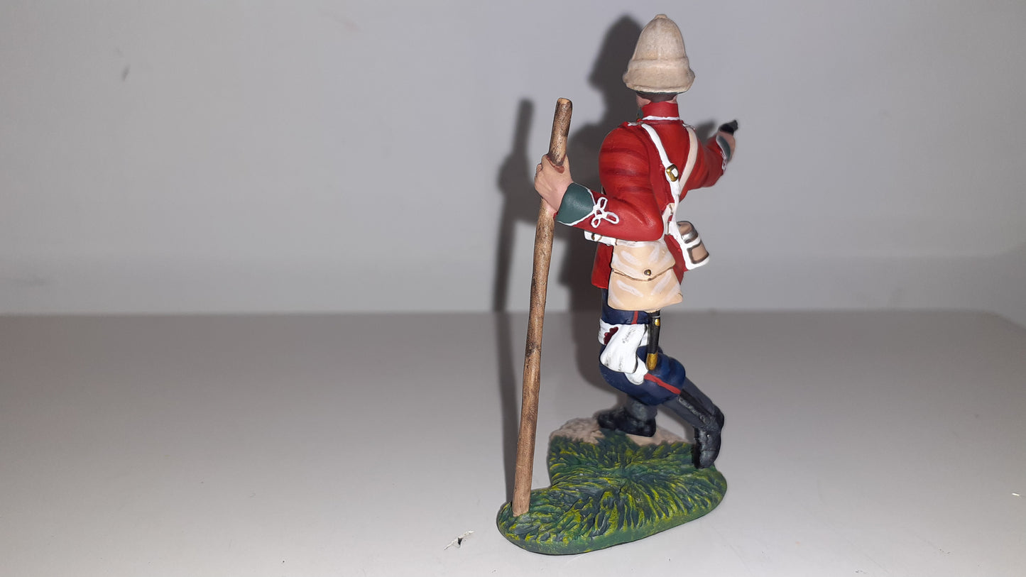 Britains 50042c Zulu wars 24th Foot Wounded Club Figure 1:32 2013 boxed B11