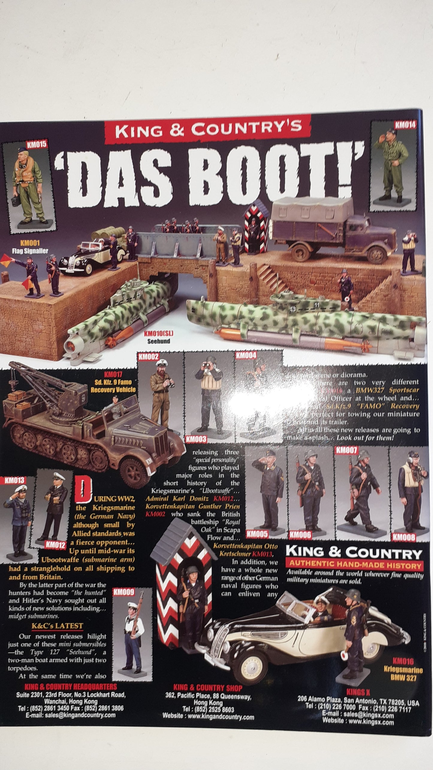 King and country Toy Soldier Magazine 3 Mags 2010 Apr May Jun 143 144 145 S7