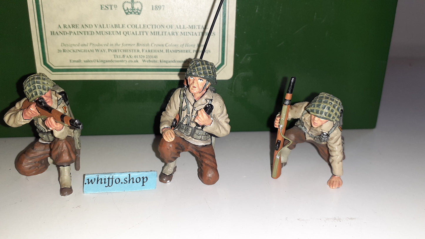 King and country Ww2 2001 Dd18 Signal Section 1st Infantry D-day box 1:30 S1