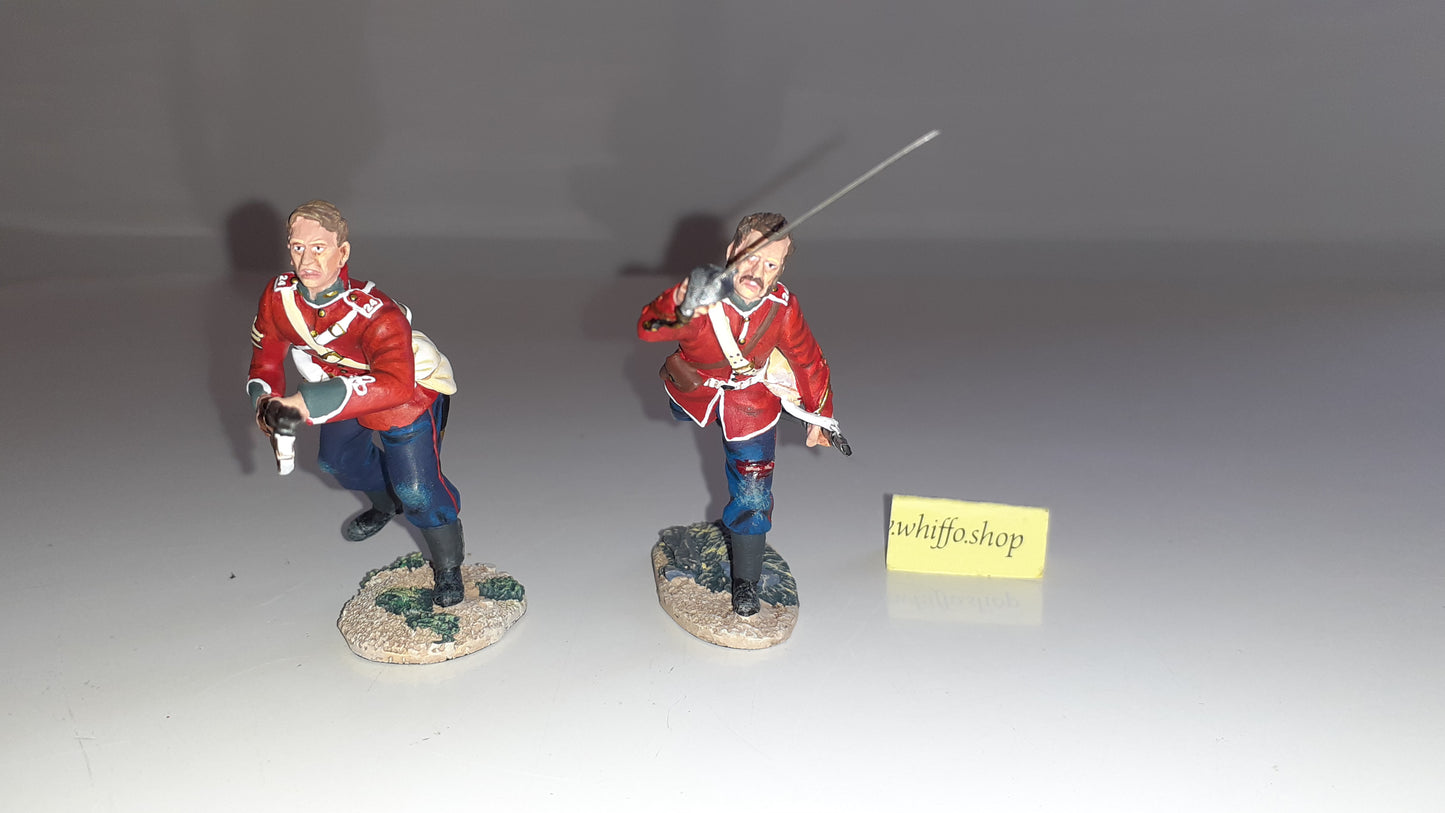 Britains 20132 Zulu wars 24th foot 1:32 2013 Younghusband Forlorn Hope box S7