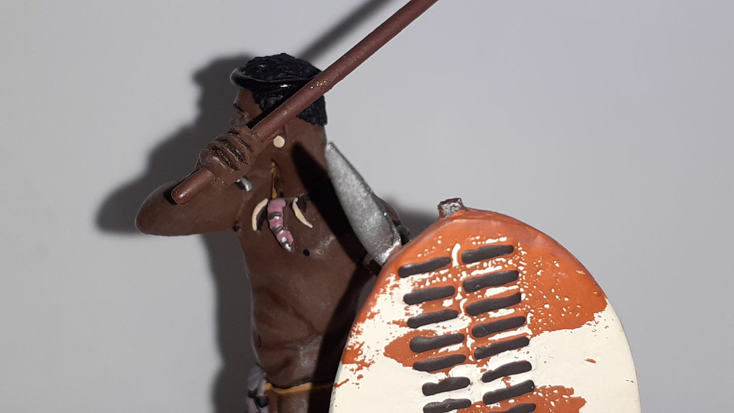 Britains 20032 Zulu wars 24th Foot Knobkerrie 1:32 2009 boxed B11