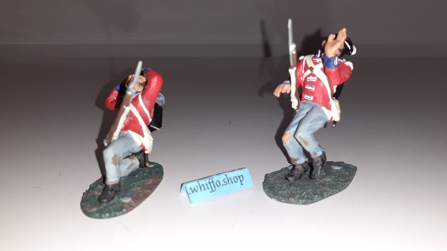 Britains 17299 2001 British Casualties Waterloo Napoleonic 1:32 metal boxd S8b for sale
