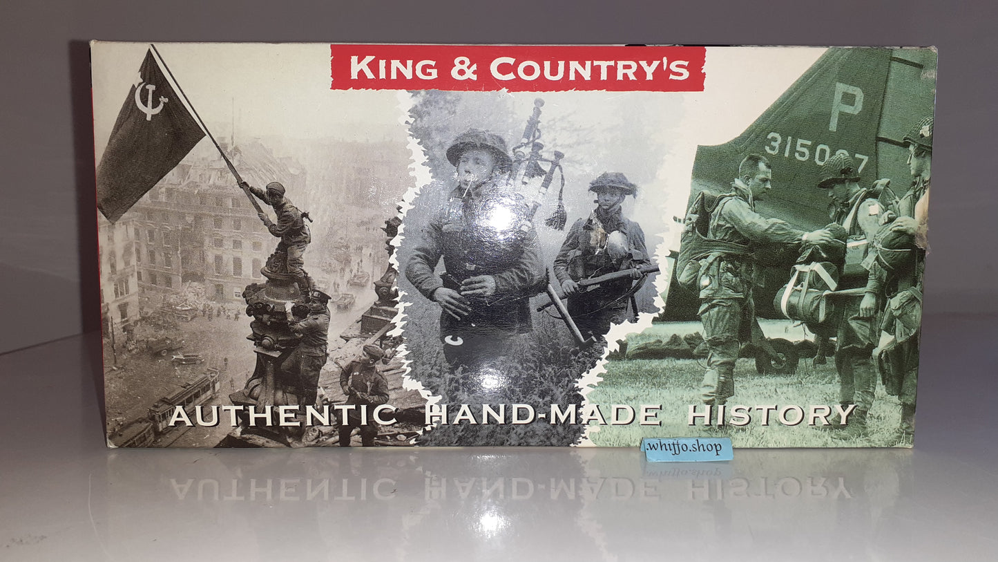 king and country wss58 ww2 German 1944 Fighting Patrol 2003 1:30 metal Wdb97