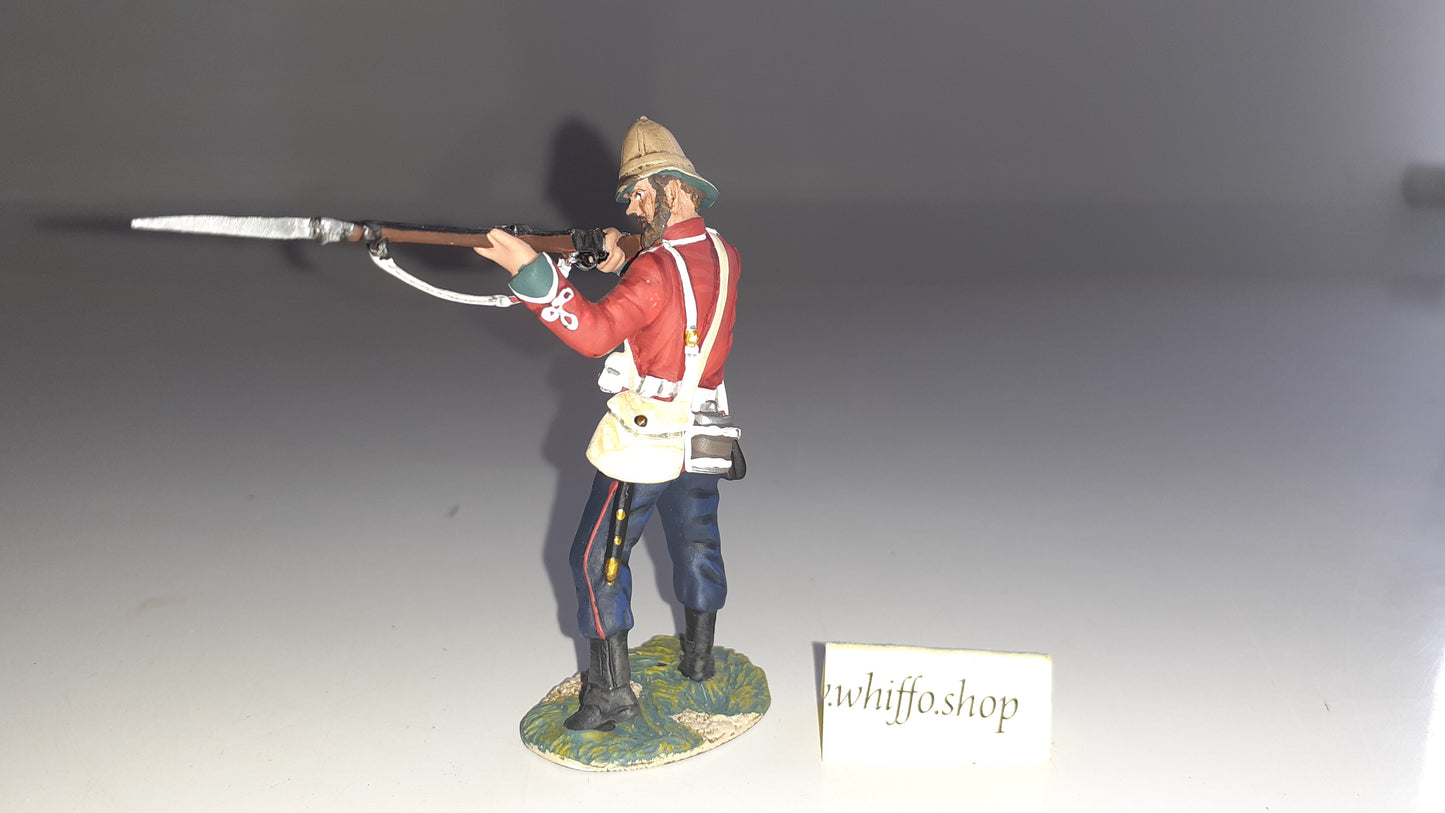 Britains 20071 Zulu wars 24th Foot Standing Firing 1:32 2010 boxed B12