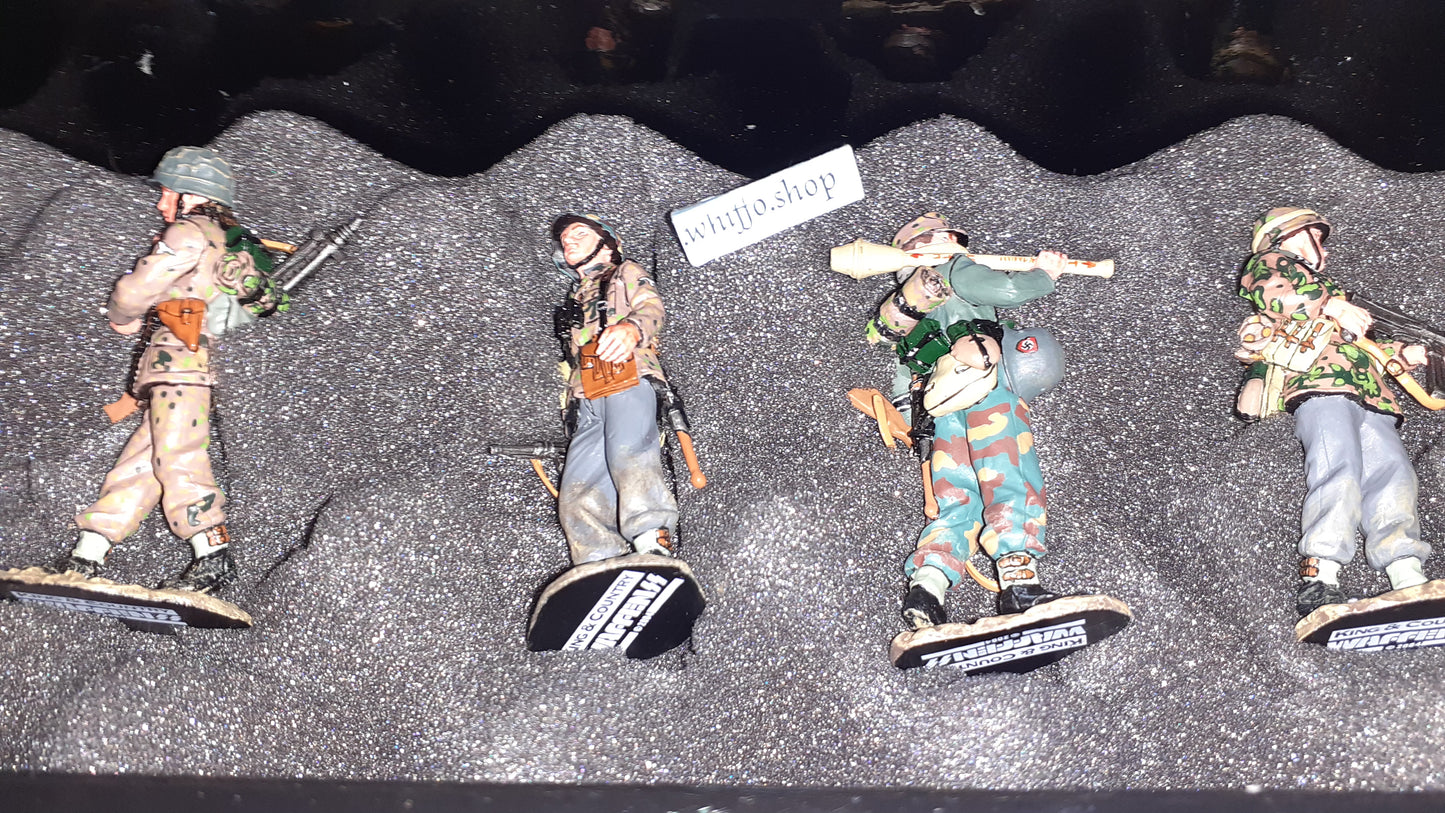 king and country wss58 ww2 German 1944 Fighting Patrol 2003 1:30 metal Wdb97