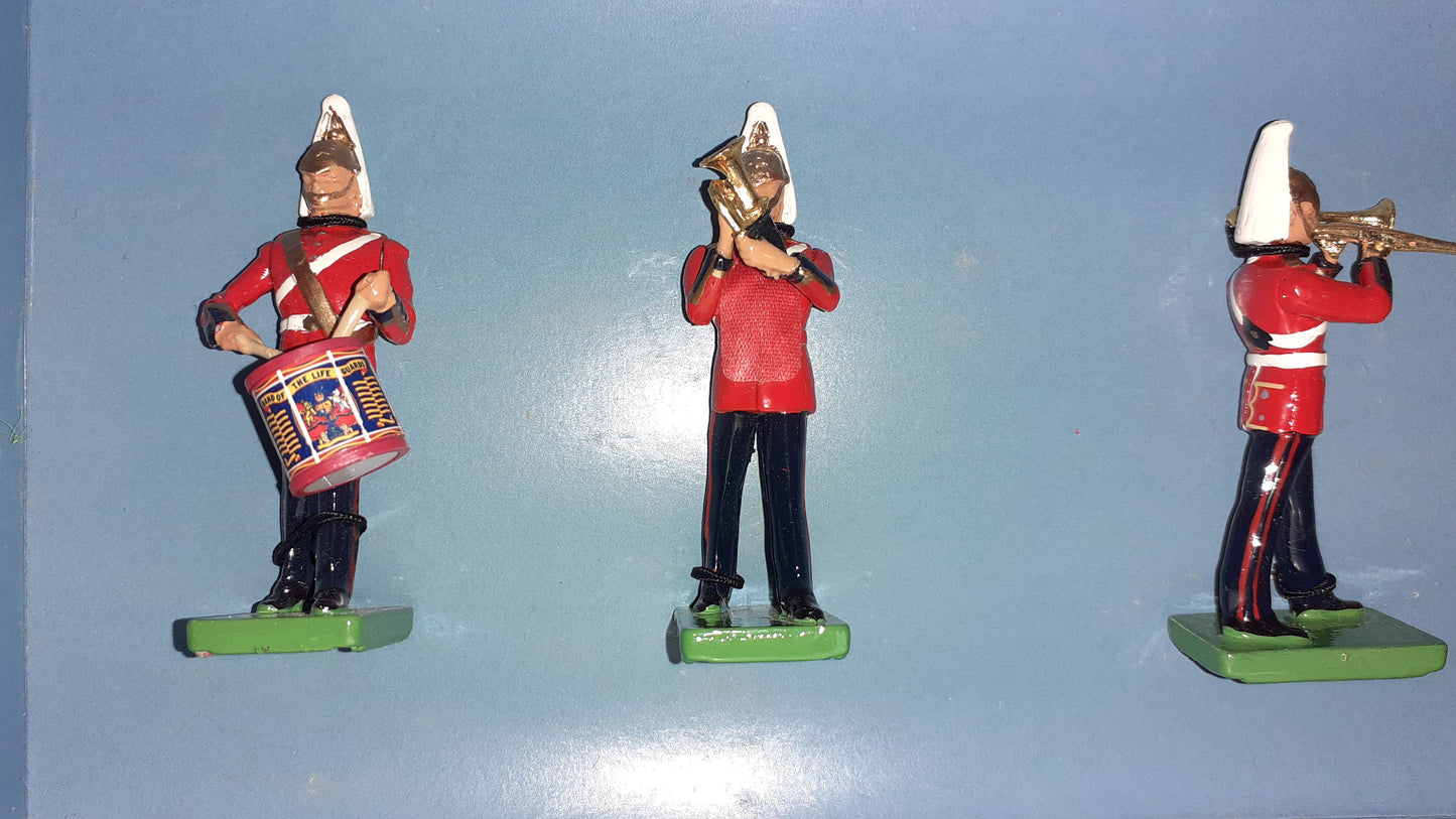 BRITAINS 00157 Ceremonial Life Guards Band Boxed 1999 1:32 S713