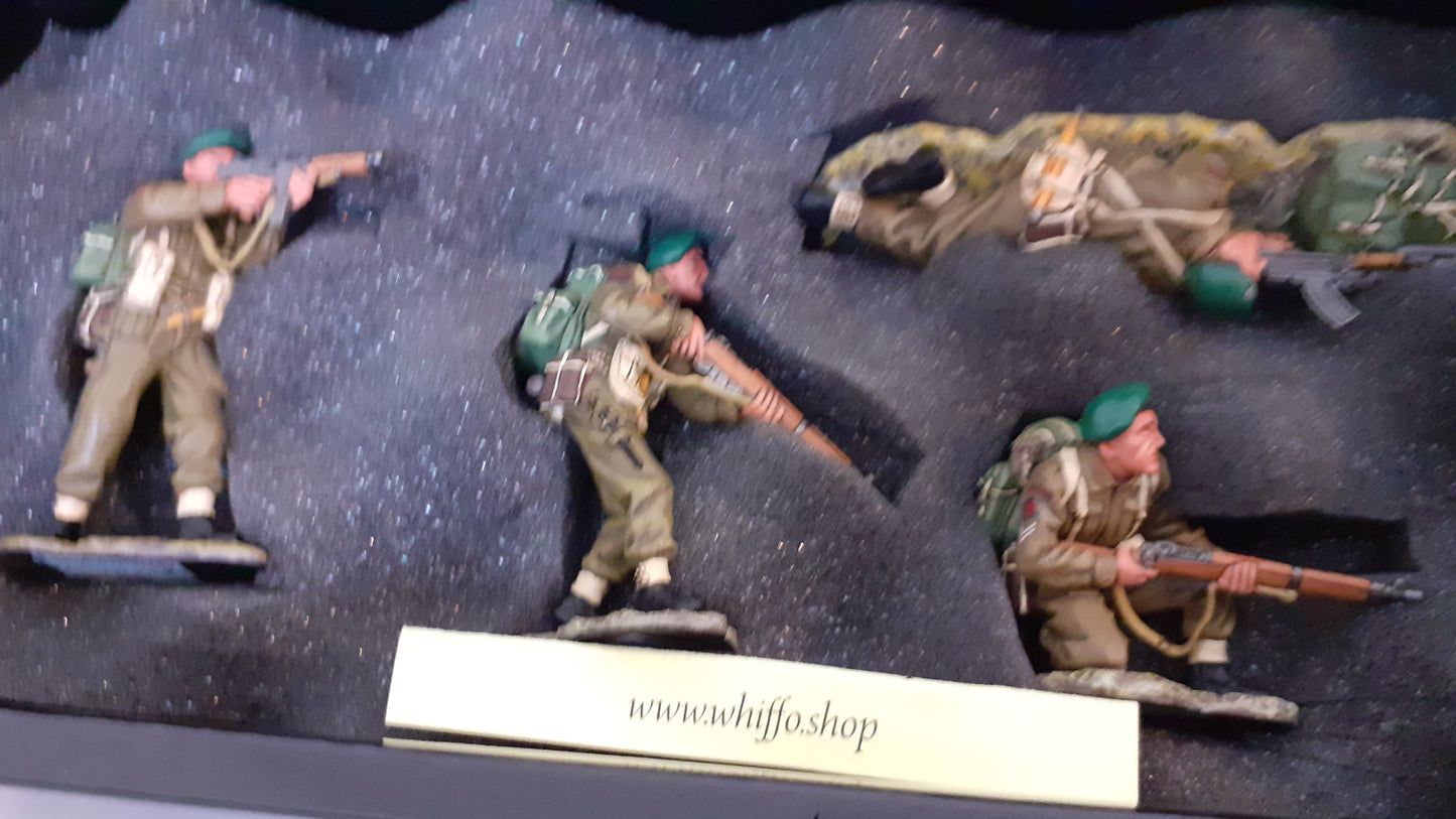 King and country ww2 Marines Commandos D-day box 1:30 Dd053 Dd53 Wdb