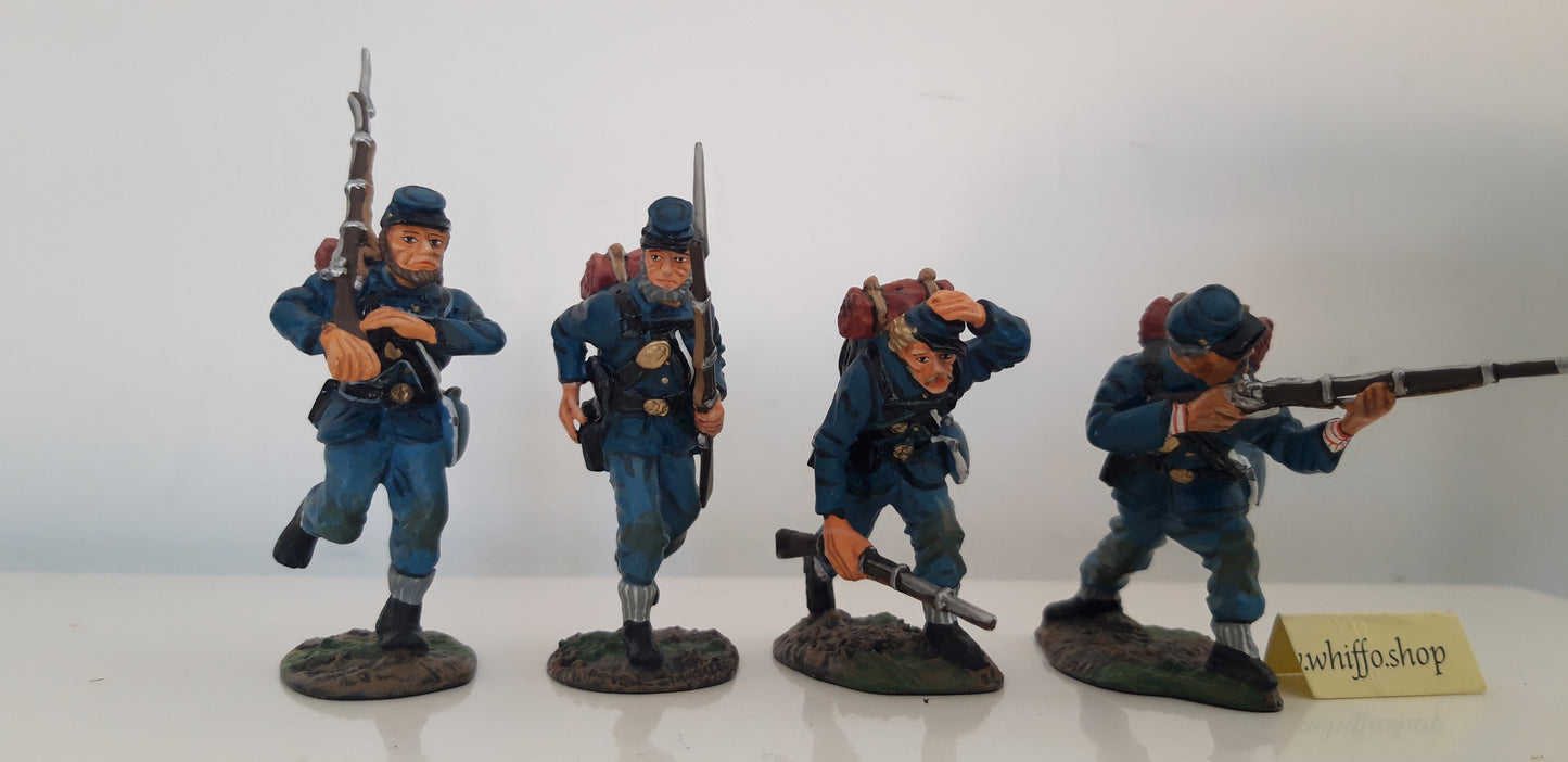 king and country Acw Confederate union Charge Acw03 1:30 metal boxed Wdb