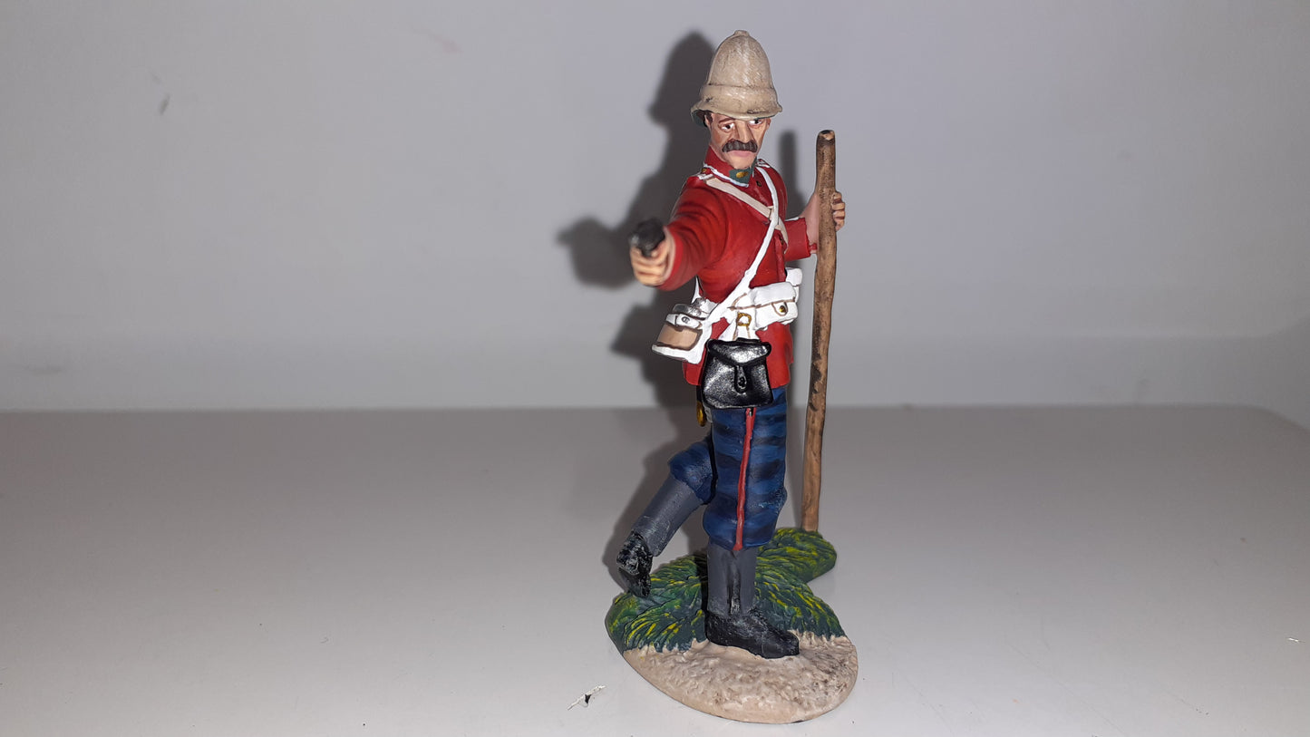 Britains 50042c Zulu wars 24th Foot Wounded Club Figure 1:32 2013 boxed B11