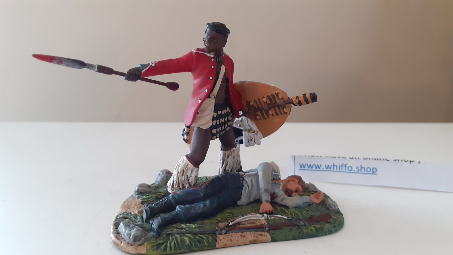 Britains 20040 Zulu wars 24th foot 1:32 metal washing spears limited boxed wdb