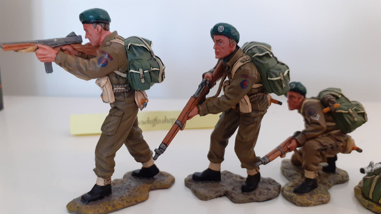 King and country ww2 Marines Commandos D-day box 1:30 Dd053 Dd53 Wdb