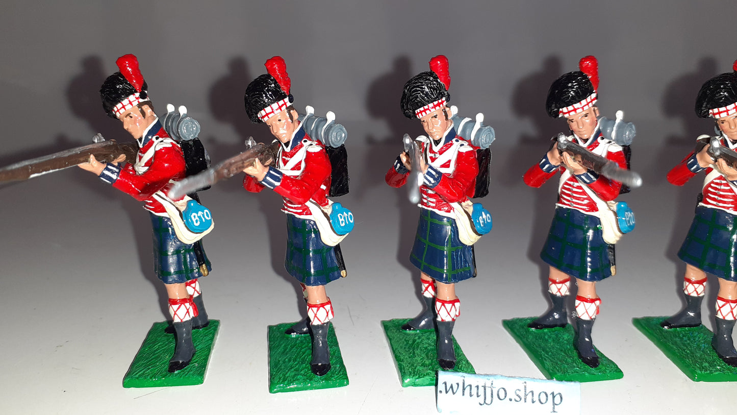 Little Legion Napoleonic Waterloo 42nd Black Watch Highlanders Wb9 Box 1:32 S645