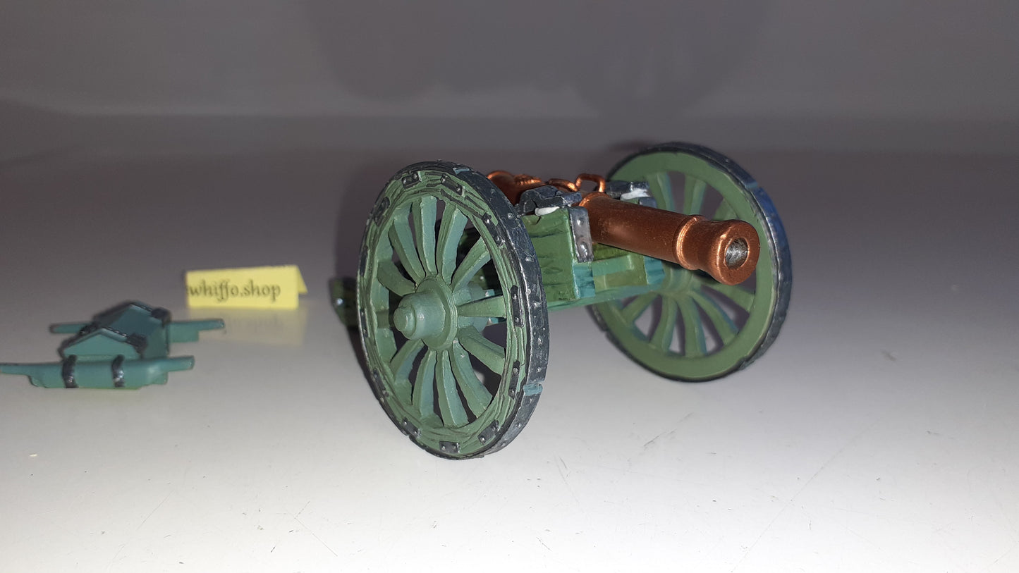 Del prado napoleonic wars waterloo 1:32 french 12lb Cannon Missing Bar Dc5