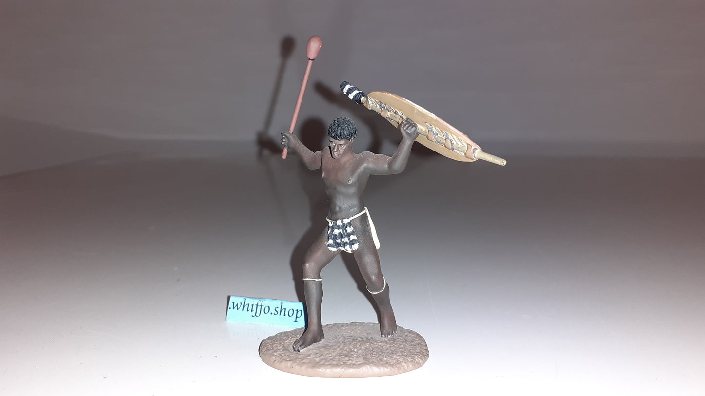 Britains 20159 Zulu wars 2008 1:32 metal knobkerrie Casualty Falling boxed b10