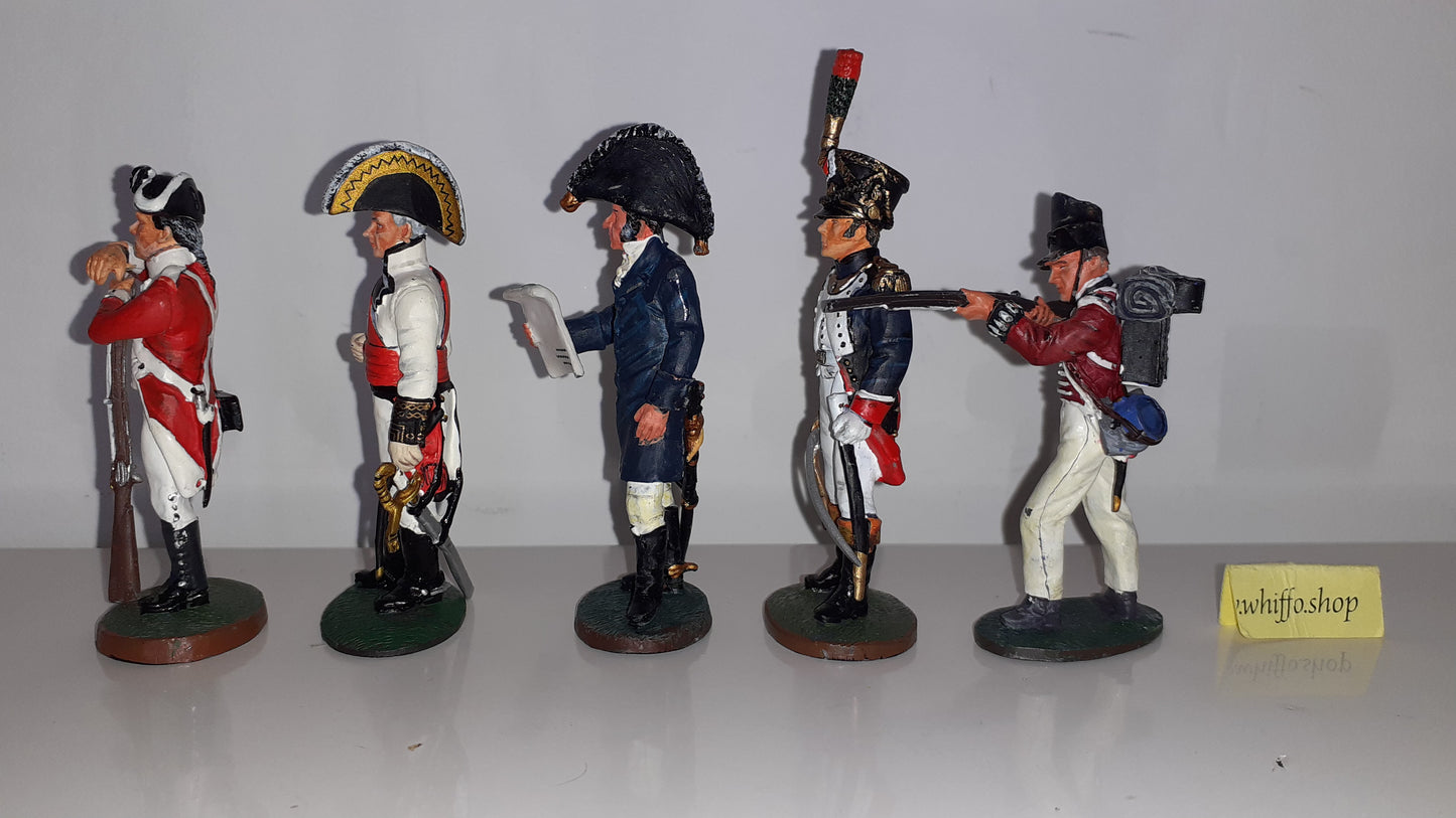 Del prado napoleonic wars waterloo 1:32 french Wellington Marine Coldstream B2