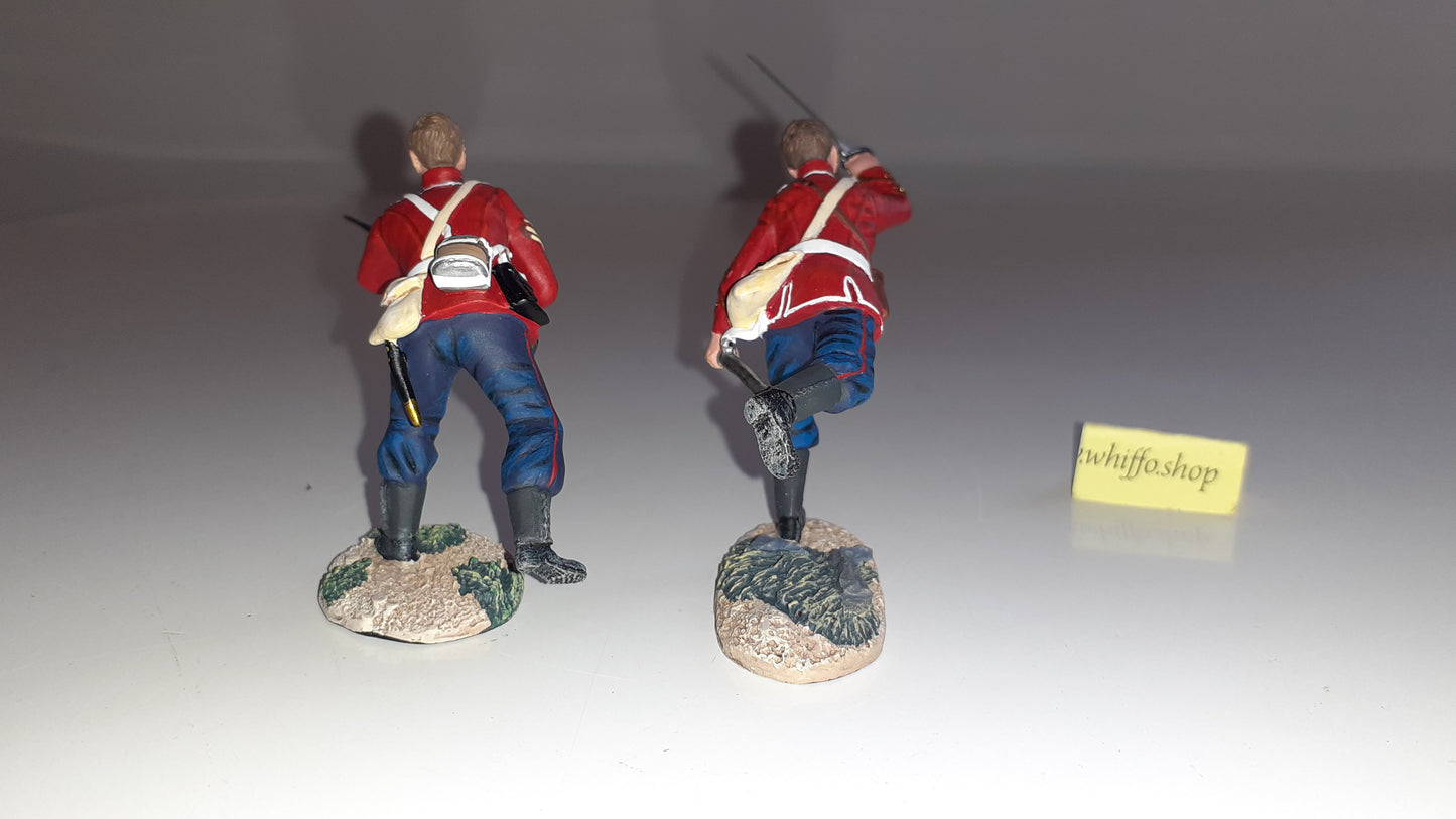 Britains 20132 Zulu wars 24th foot 1:32 2013 Younghusband Forlorn Hope box S7