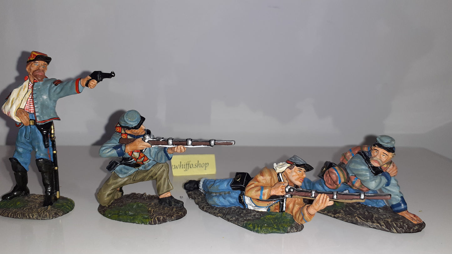 king and country Acw Confederate union Steady Boys Acw11 1:30 metal boxed Wdb