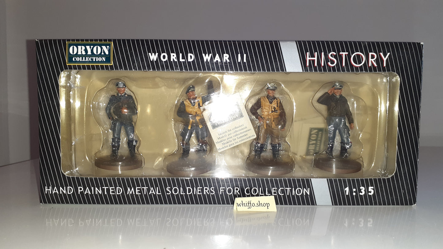 Oryon Ww2 5001 German Luftwaffe Aces metal boxed 1:32 Britains Compatible S421