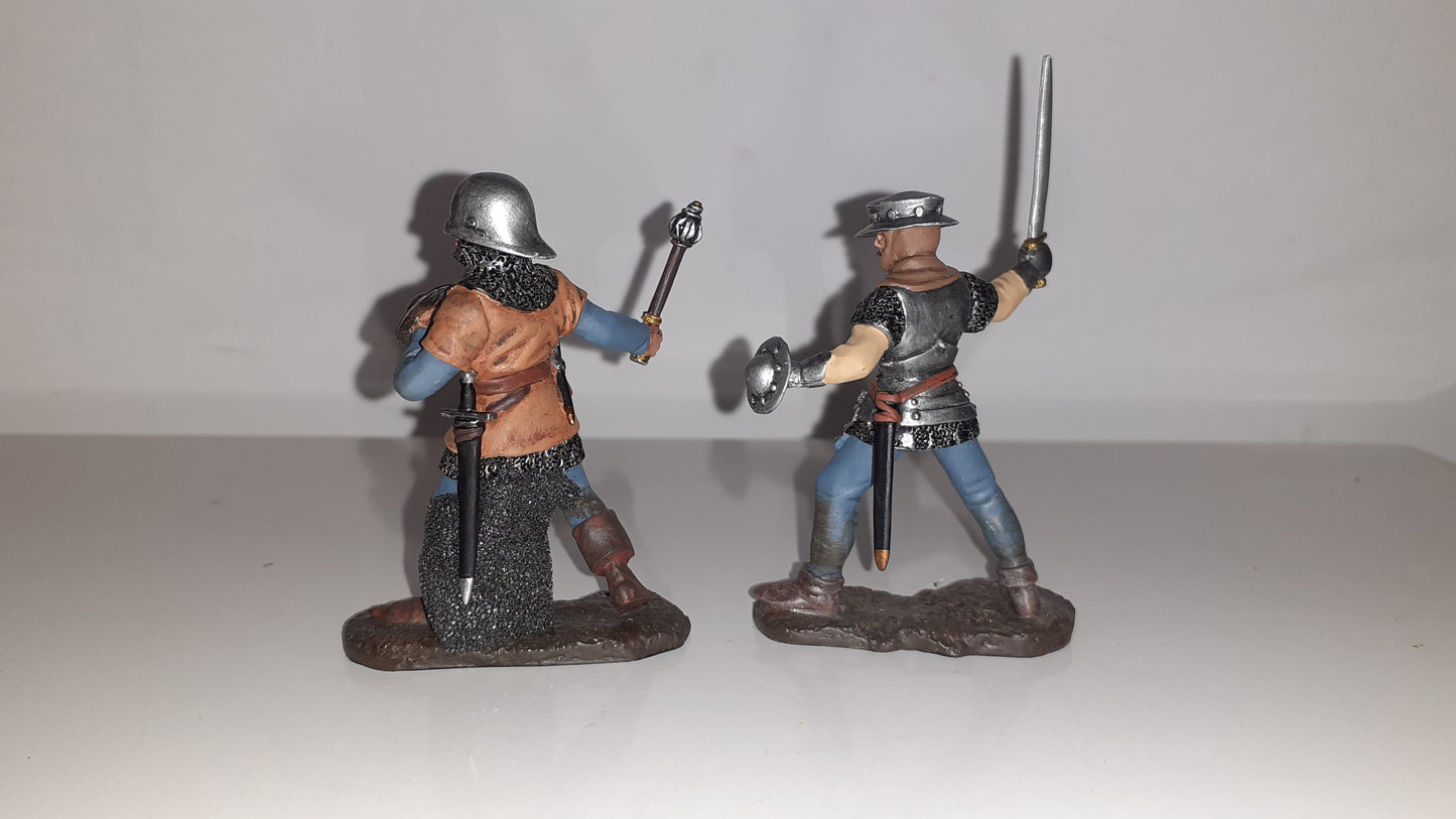 BRITAINS 17685 Knights Of Agincourt Men At Arms french 2006 1:32 Wdb1