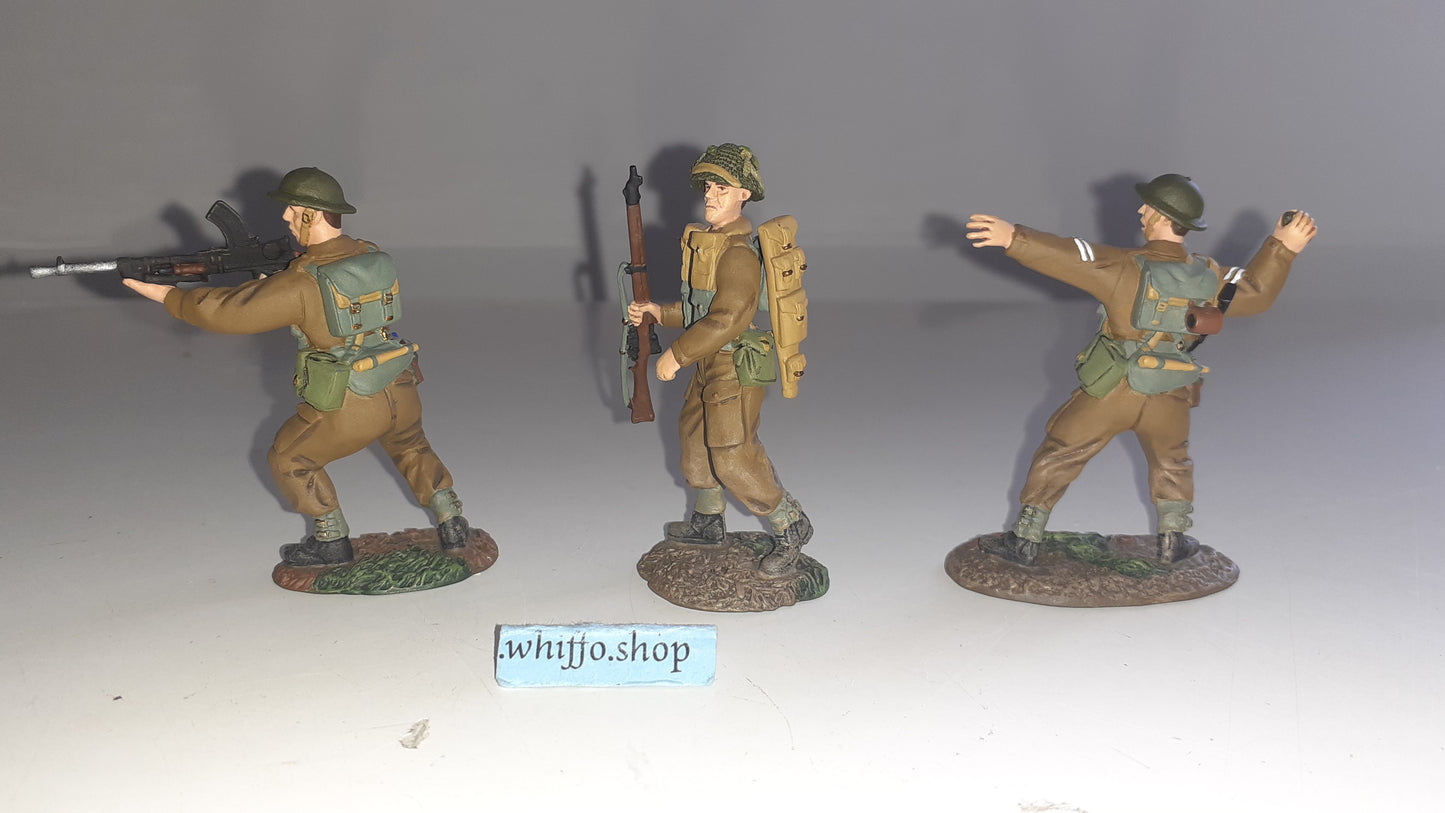 Britains 17714 Ww2 British Infantry D-day Normandy Bren 2007 1:32 Boxd S629