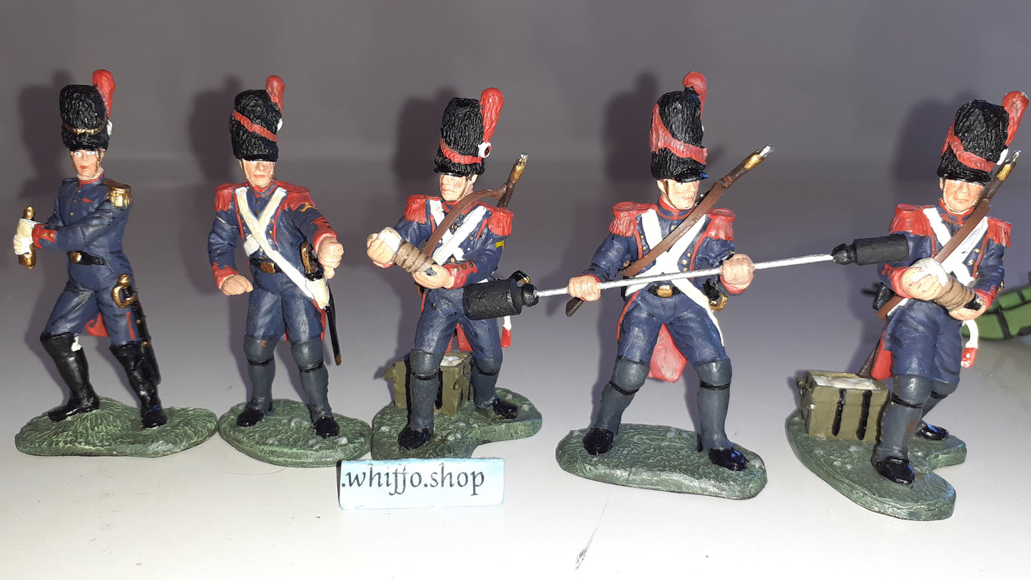 Britains 00289 French Imperial Guard Artillery Napoleonic 1:32 2000 boxd S557