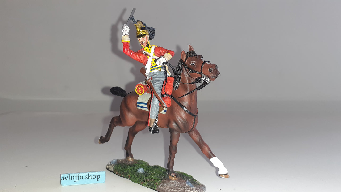 Britains 36063 Waterloo Napoleonic 1st Dragoons 600 Made 2011 1:32 S651