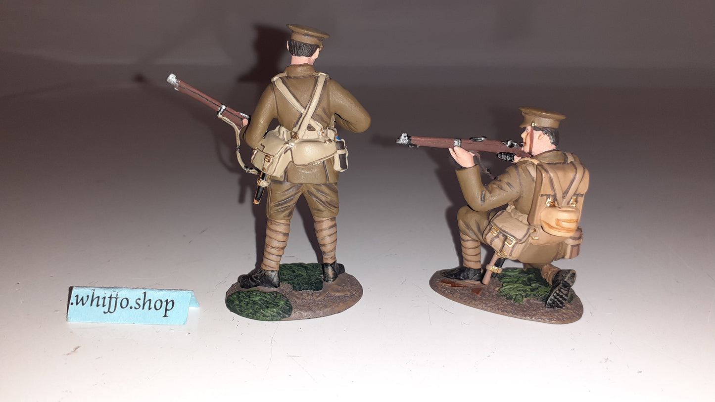 Britains ww1 23004 2008 British infantry Firing Line Only 500 Made metal box s8