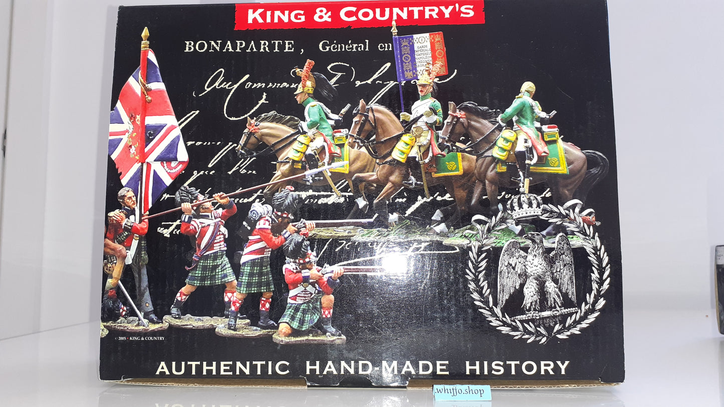 King and country Napoleonic Na64 Na064 French Guard Horse Artillery boxed Wdb1