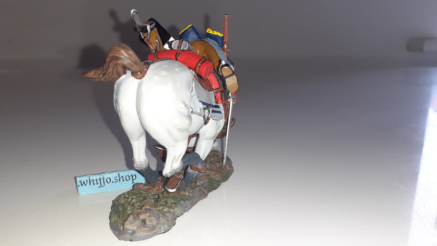 King and country Na88 Scots Greys falling 2006 Napoleonic Waterloo box S772