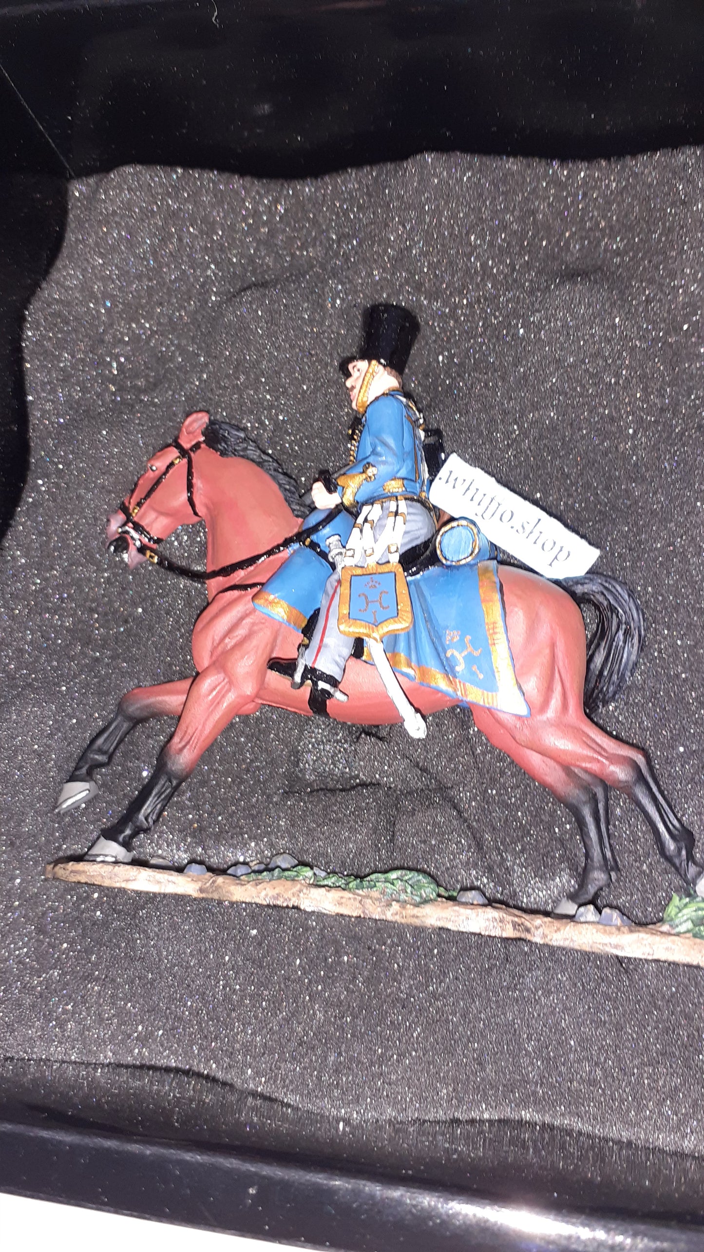 King and country Crw20 Crimean War Russian Hussar Broken Sword 2007 boxd S8