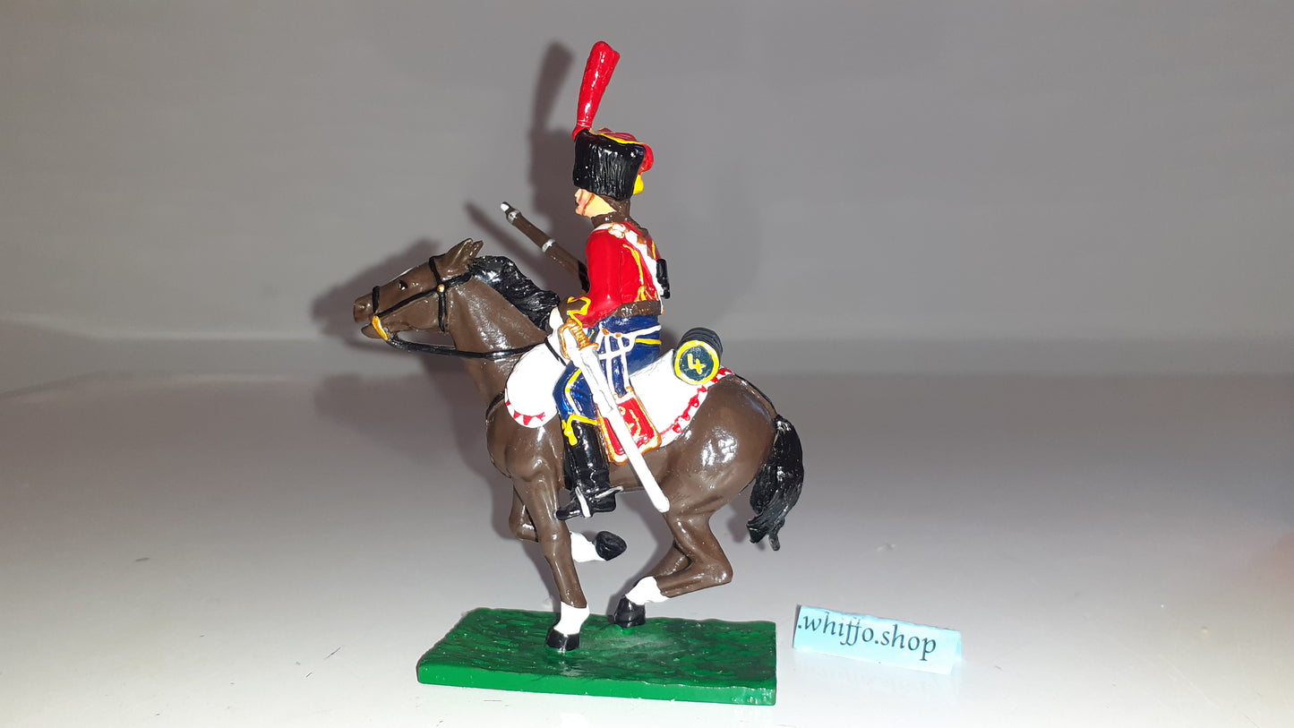 trophy miniatures 1991 Hussars Musketoon Napoleonic Wa86a 1:32 metal box S2