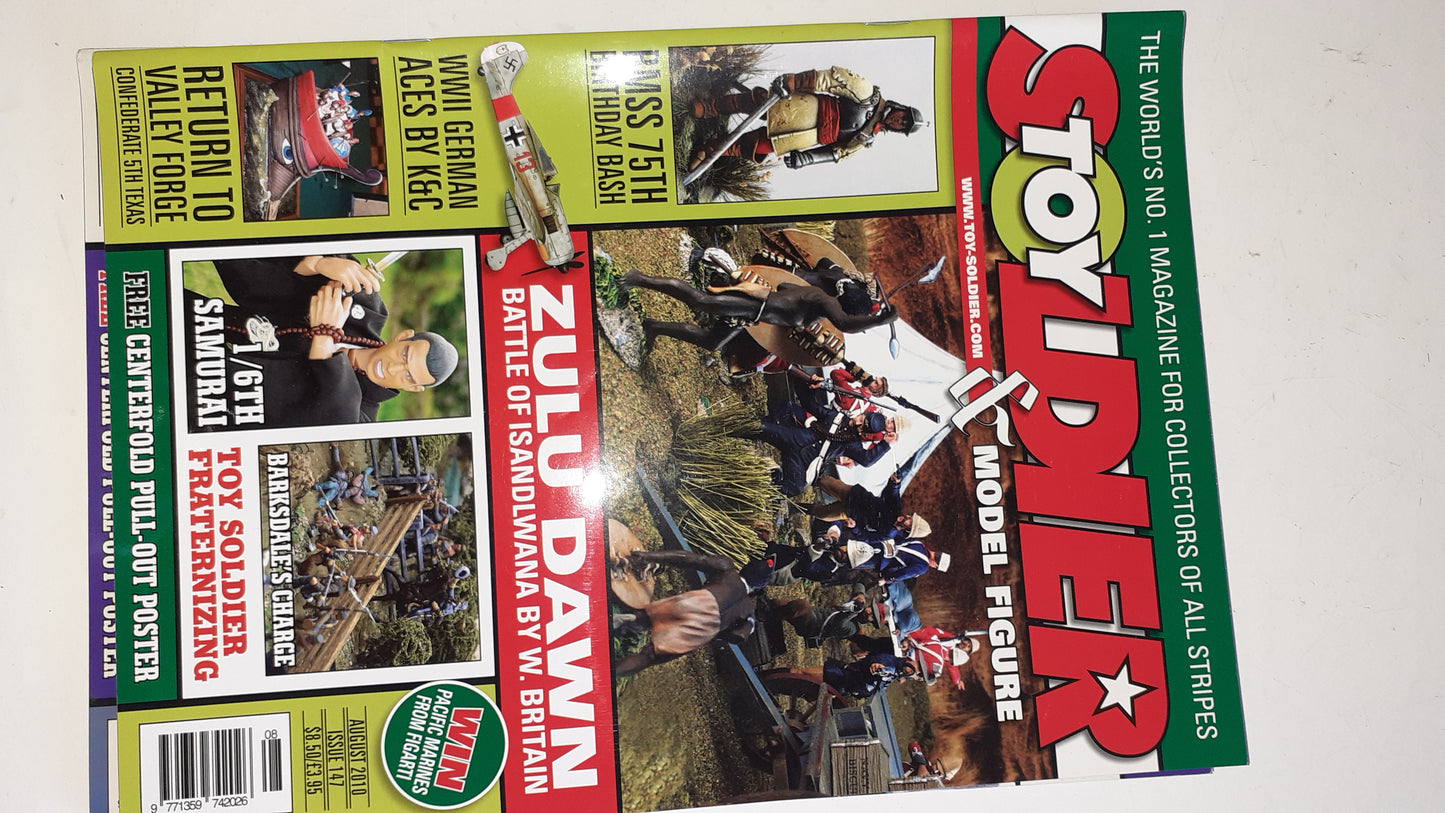 King and country Toy Soldier Magazine 3 Mags 2010 Jul Aug Sep 146 147 148 S7