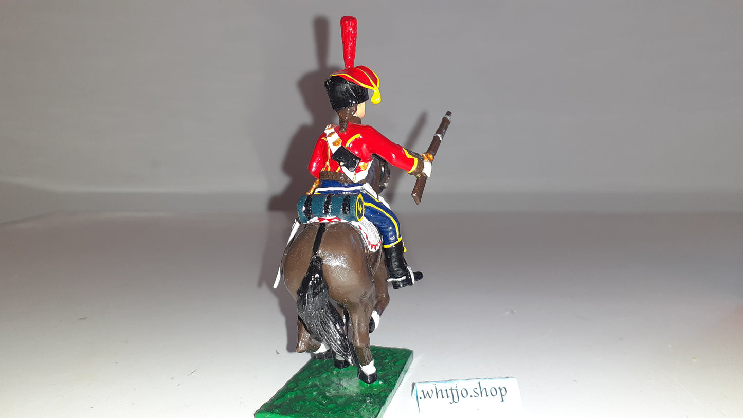 trophy miniatures 1991 Hussars Musketoon Napoleonic Wa86a 1:32 metal box S2