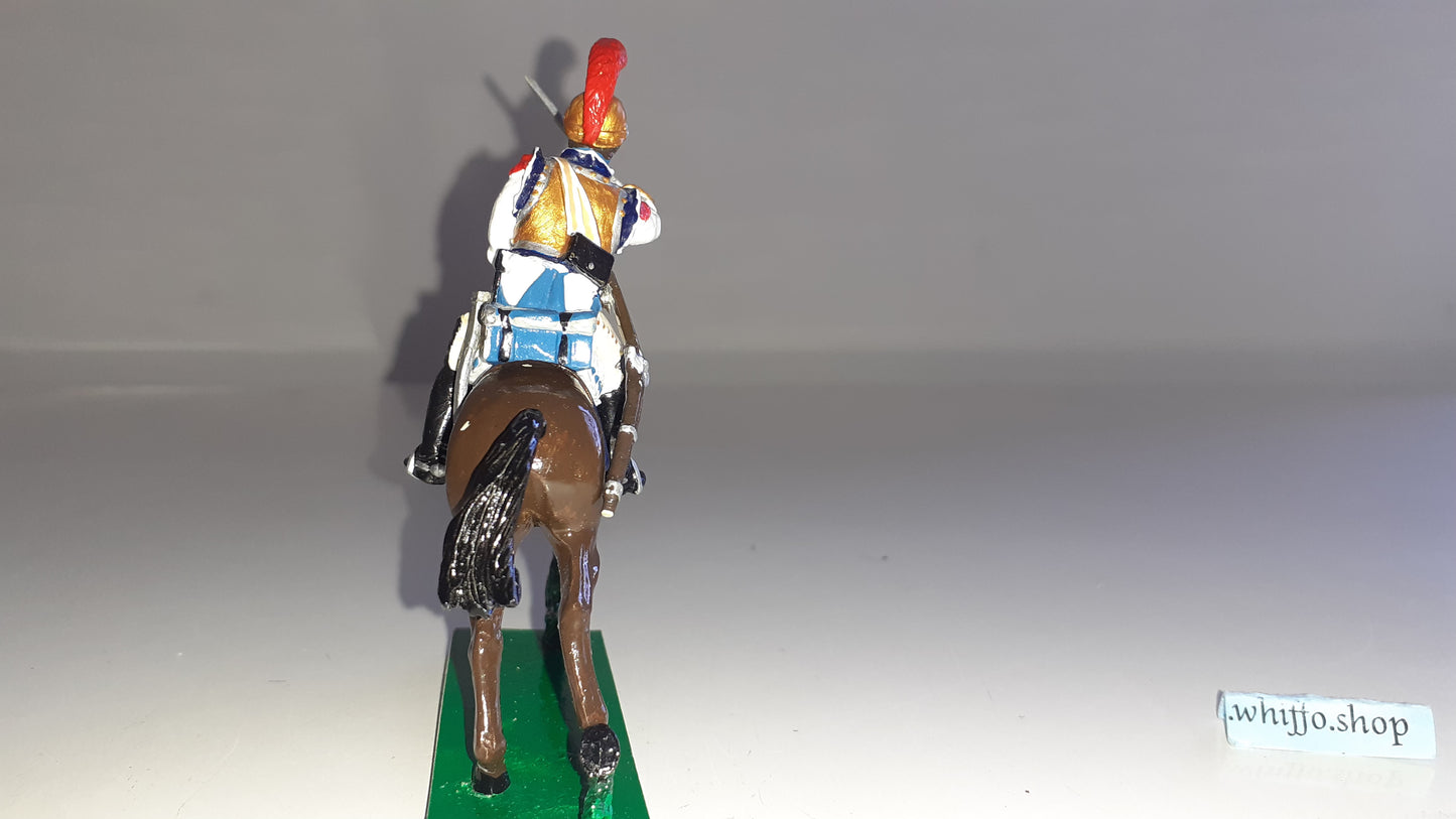 trophy miniatures 1991 Napoleonic War French Cavalry Trooper Wa11c 1:32 s842