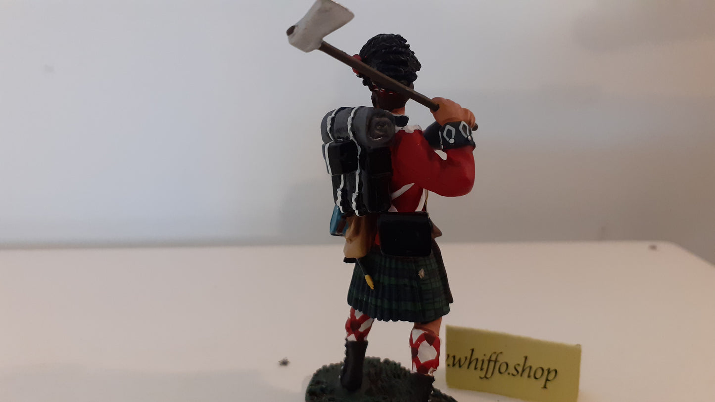 Britains 2010 50014c 42nd Black Watch Pioneer Exclusive Club Fig boxed 1:32 B10