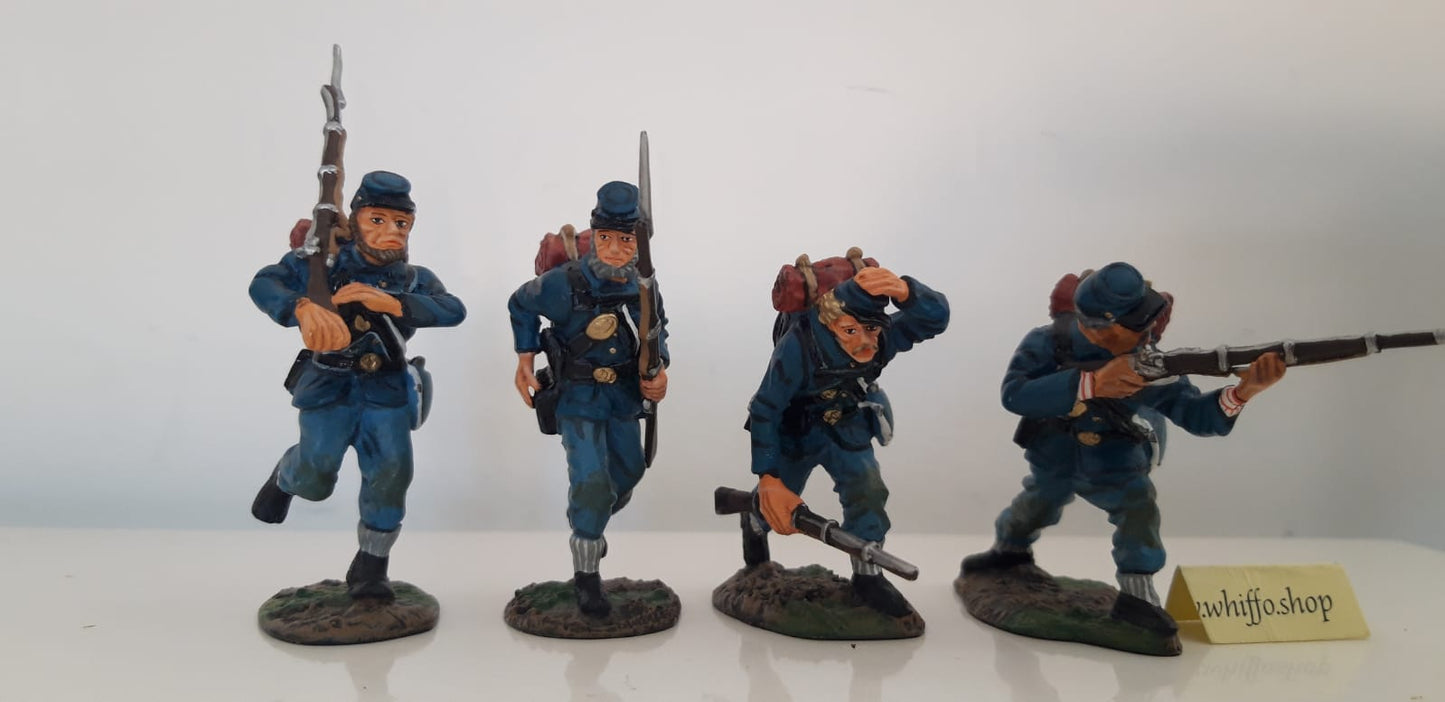 king and country Acw Confederate union Charge Acw03 1:30 metal boxed Wdb