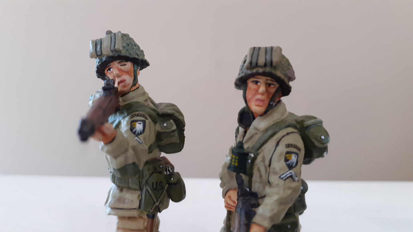 King and country ww2 Us 101st Airborne Paratroopers boxed Dd26 Dd026 Wb