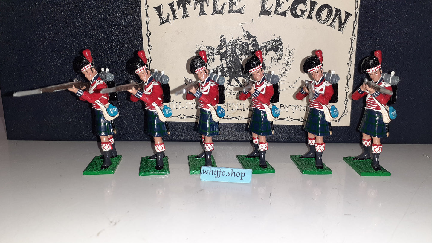 Little Legion Napoleonic Waterloo 42nd Black Watch Highlanders Wb9 Box 1:32 S645