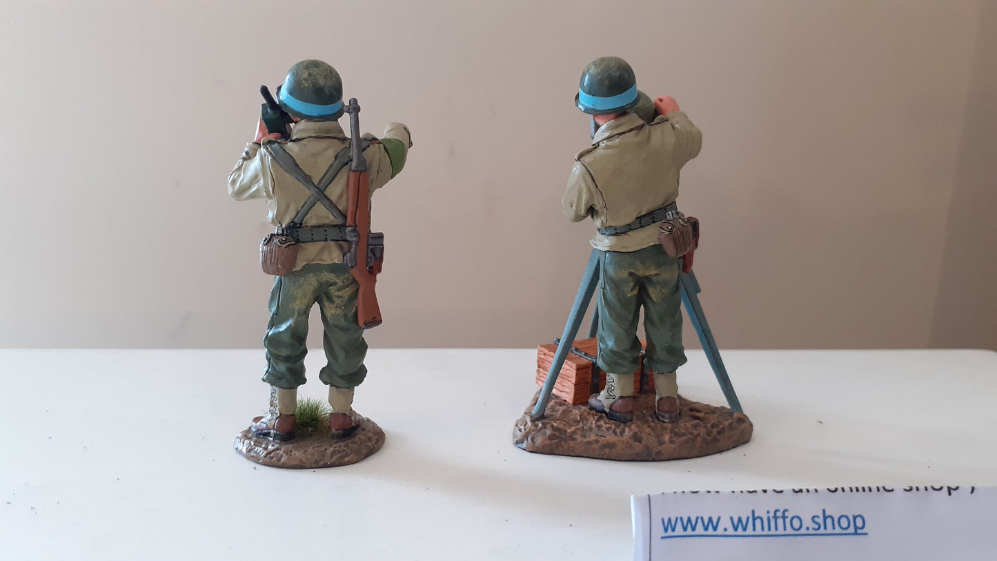 King and country Dd132 Ww2 D-day Us Navy Beach Master boxed Wb