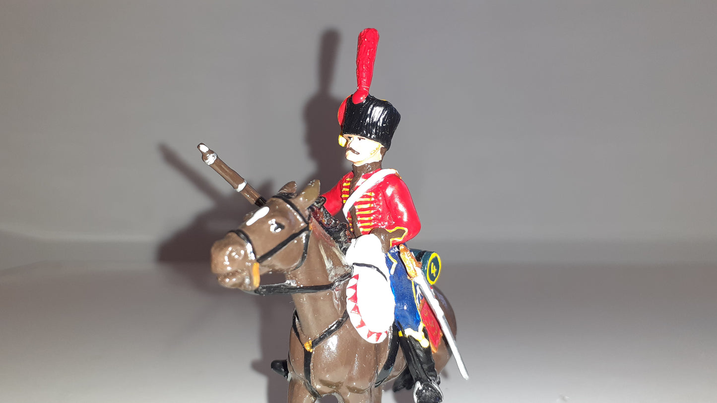 trophy miniatures 1991 Hussars Musketoon Napoleonic Wa86a 1:32 metal box S2